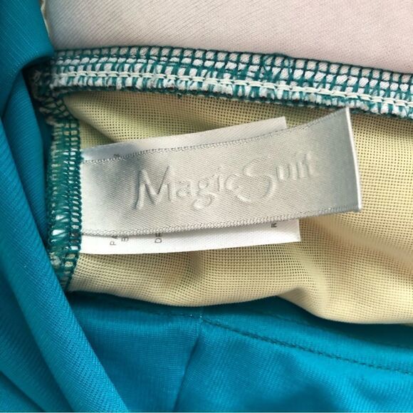 Magicsuit Women’s One Piece Slimming Swimsuit Aqua Size 16DD - Picture 7 of 9